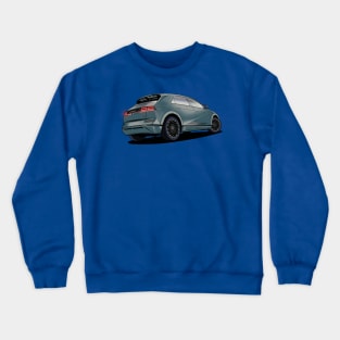 Hyundai Ioniq 5 Electric Car in Teal Blue/Green Crewneck Sweatshirt